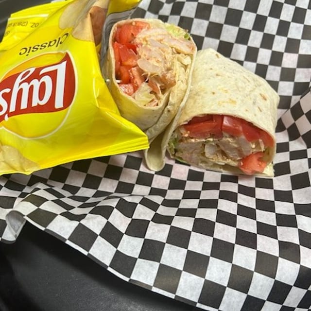 Shrimp Salad Wrap.
