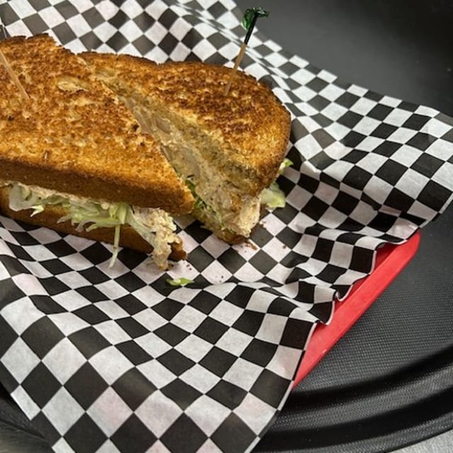 Shrimp Salad Sandwich.