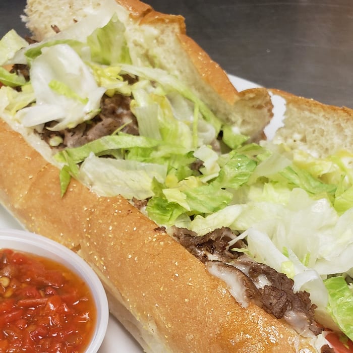 Cheesesteak Special Hot Sub.