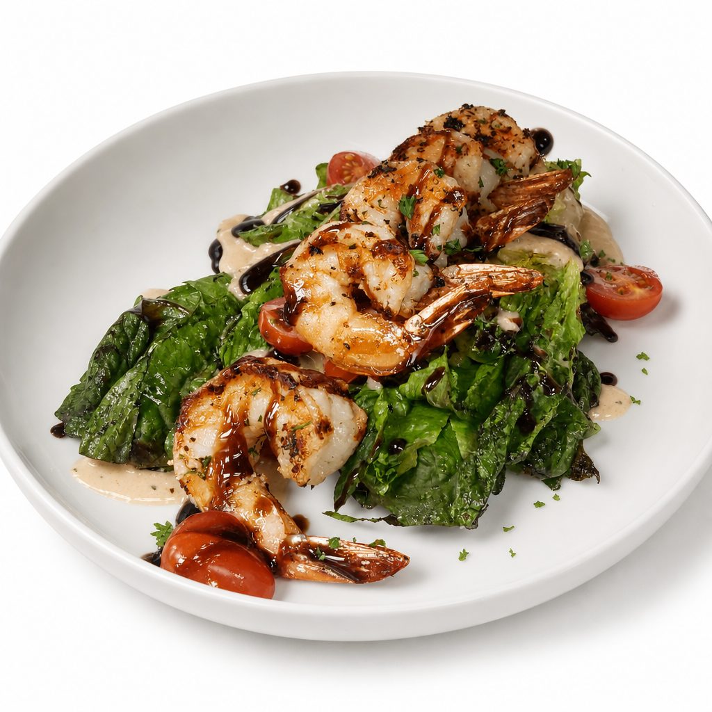 Grilled Romaine.