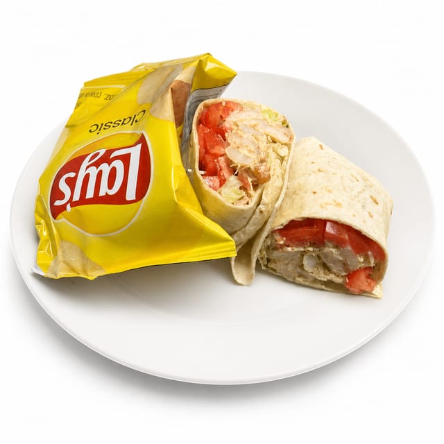 Shrimp Salad Wrap.