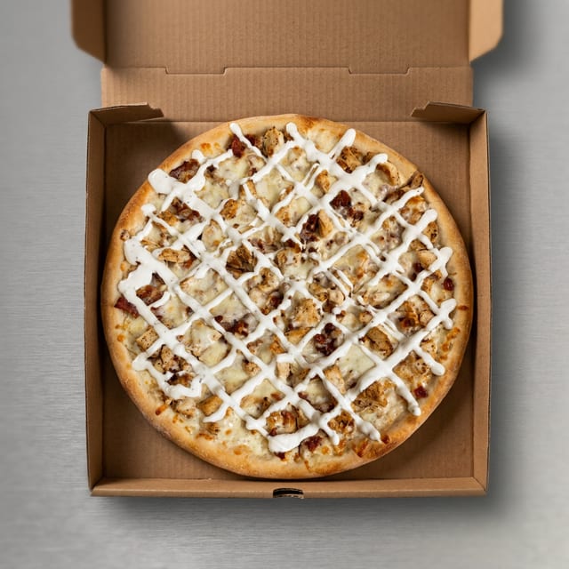 Bacon Chicken Ranch Pizza (14").