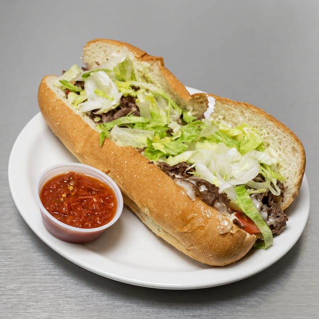 Cheesesteak Special Hot Sub.