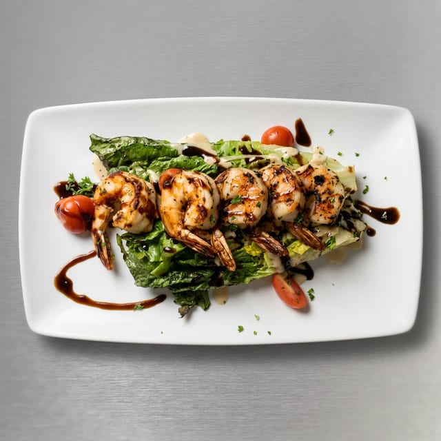 Grilled Romaine.