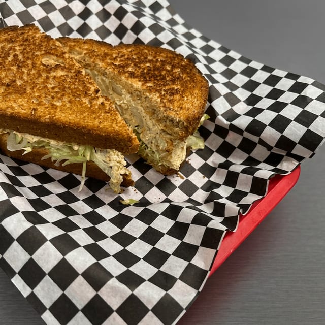 Shrimp Salad Sandwich.