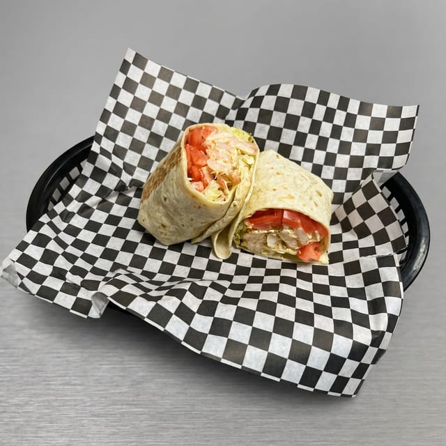 Shrimp Salad Wrap.