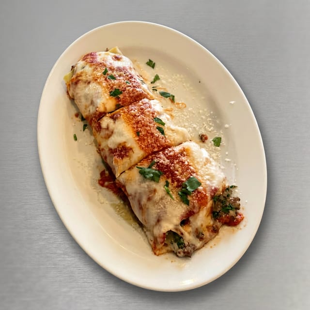 Manicotti.
